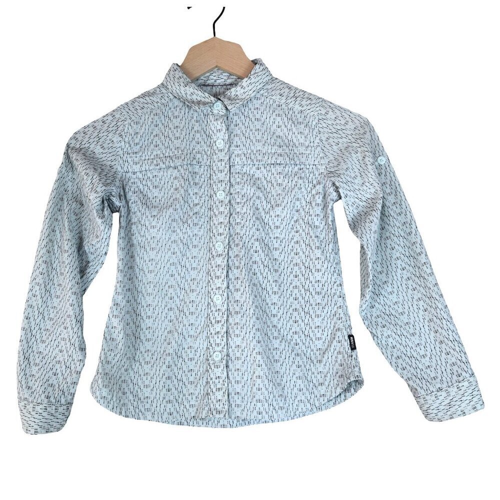 REI Co-op XS 6-7 Girls Button Shirt Hiking Packable Cargo Outdoors Lightweight
